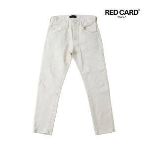 RED CARD Tokyo レッドカード トーキョー メンズ Rhythm+ Vintage White リズムプラス ホワイト デニム 55786801｜up-avanti