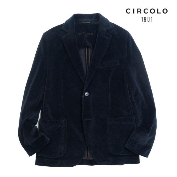 【50%OFFセール】CIRCOLO1901 チルコロ1901 ヘリンボーン テーラードジャケット ...