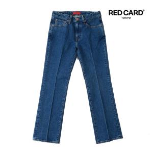 【SALE】RED CARD Tokyo レッドカード トーキョー メンズ Mavericks akira-StonedCleanMid マーベリックス フレア デニムインディゴ 71791601｜up-avanti
