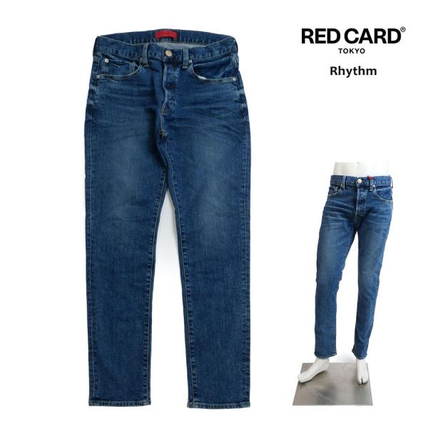 【セール】RED CARD Tokyo レッドカード トーキョー リズム デニム スリム テーパード...