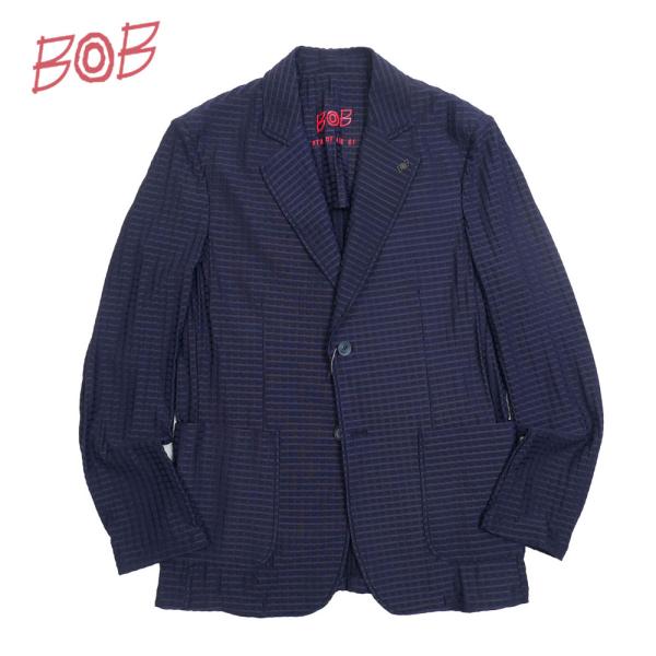 BOB COMPANY ボブカンパニー シングル テーラードジャケット GOLDEN2 navy