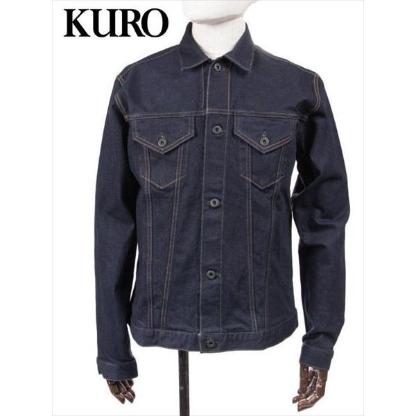 KURO クロ デニムジャケット Gジャン 961866 インディゴ JETTA DENIM JAC...