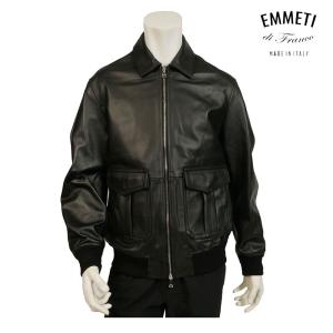 EMMETI（エンメティ） ラムレザー シングルライダースジャケット 干場