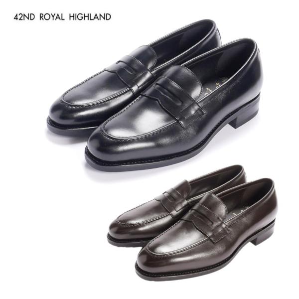 42ND ROYAL HIGHLAND フォーティーセカンドロイヤルハイランド ローファー レザーシ...