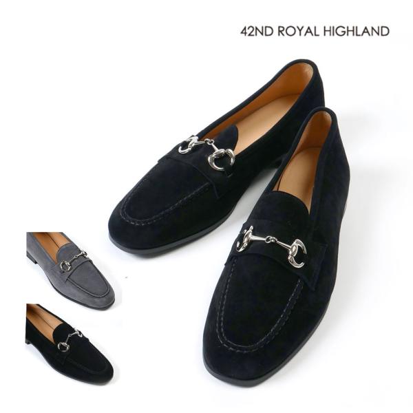 42NDROYALHIGHLAND フォーティーセカンドロイヤルハイランド ゴートスエード ビット ...