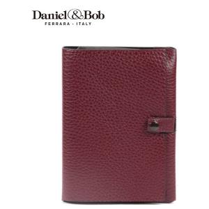 【セール】Daniel&amp;bob ダニエルアンドボブ パスポートケース シボ革 シュリンクレザー GF...