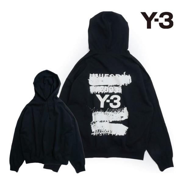 Y-3 ワイスリー U GFX HOODIE パーカー メンズ ブラック 2XS XS S M L ...