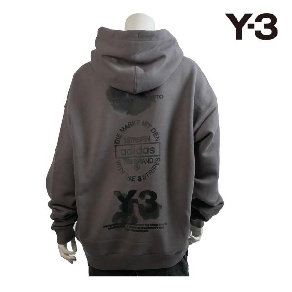 Y-3 ワイスリー フーディー グラナイト U Y-3 GRAPHIC HOODIE jz0650 ...