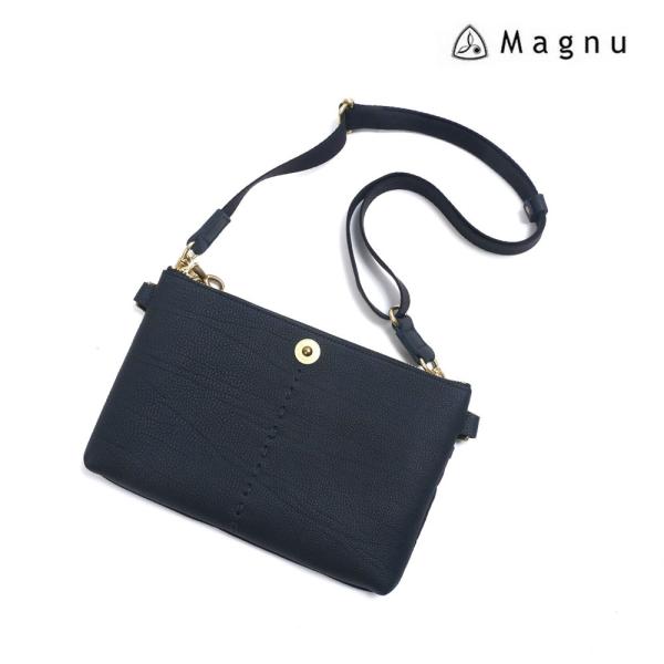 Magnu マヌー SACHI Sacoche サチサコッシュ 2way ショルダーバッグ レザー ...
