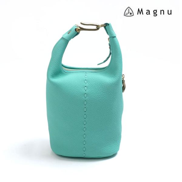 Magnu マヌー KEG POUCH CLASS ケッグポーチ ミニバッグ ドイツシュリンク レザ...