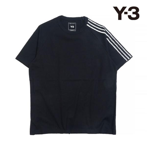 Y-3 ワイスリー U RE 3S SS TEE 3ライン Tシャツ black kq9793 2X...