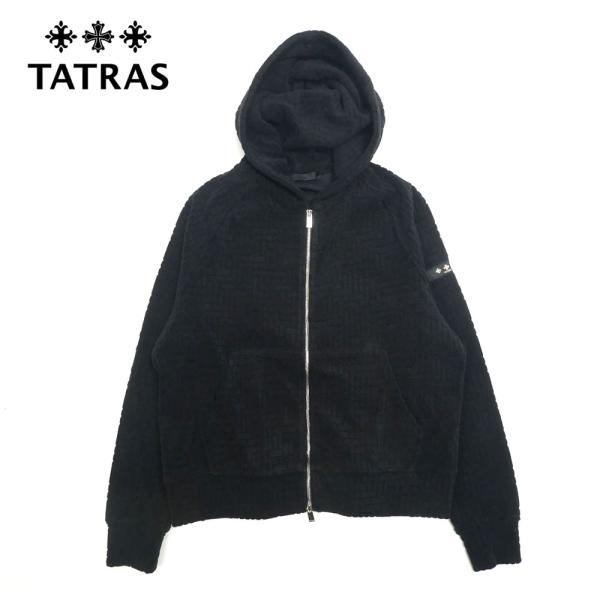 TATRAS タトラス BIANCA ビアンカ ジップ パーカー ブラック lckz04710635...