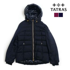 【美品】TATRASタトラス レディースダウン PRIMULA 購入店タグ有 TATRAS『PRIMULA-プリムラ』シルクウールを使用した