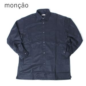 【SALE】moncao モンサオ メンズ プレーンシャツ m021309 国内正規品｜up-avanti