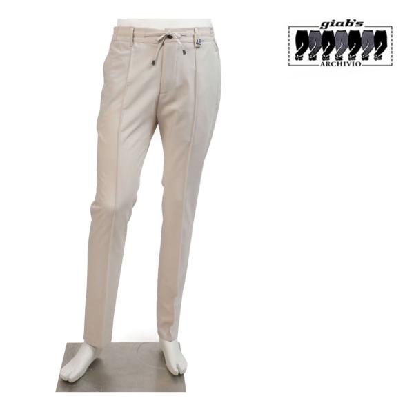 giab's archivio ジャブスアルキヴィオ マサッチョ パンツ メンズ スラックス アイボ...