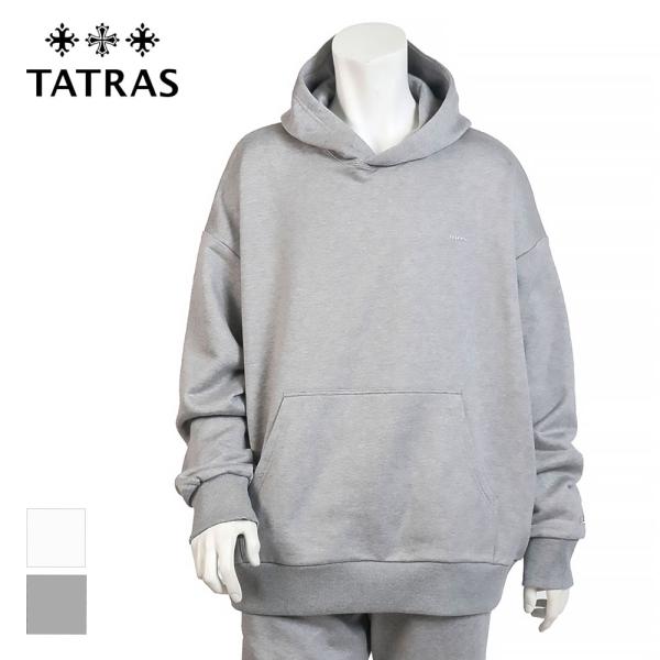 TATRAS タトラス AGUILA アギラ プルオーバー パーカー white gray mckz...