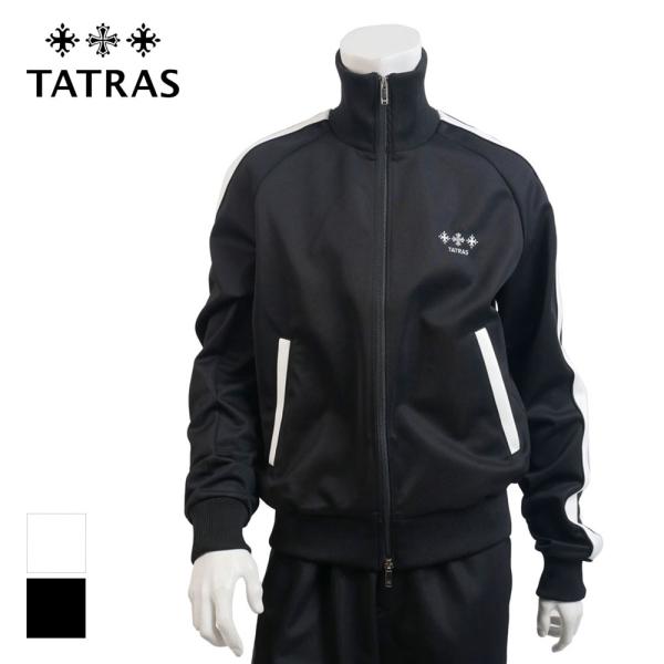 TATRAS タトラス LEIS レイス ジャージブルゾン ivory black mckz0589...