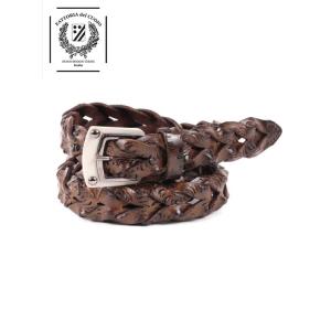 【国内正規品】FATTORIA del CUOIO ファットリア デル クオーイオ　レザーメッシュベ...