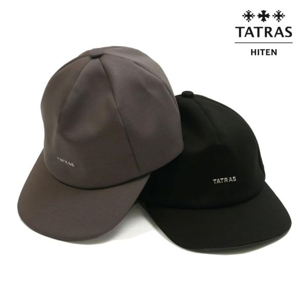 TATRAS タトラス キャップ HITEN mtat24a2054-u 国内正規品 グレー ブラッ...