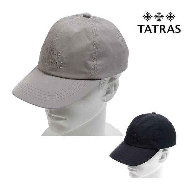 TATRAS タトラス アンティス メンズ レディース キャップ 帽子 ブラック グレー 黒 Fre...