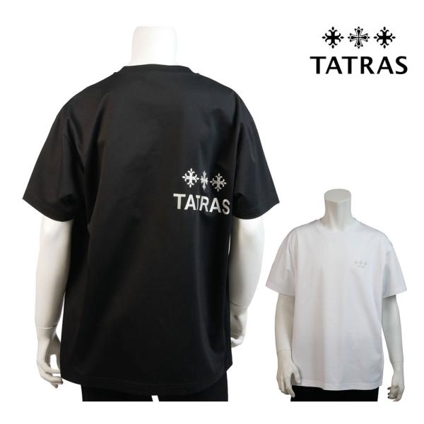TATRAS タトラス ヌンキ NUNKI メンズ 半袖 Tシャツ カットソー ホワイト ブラック ...