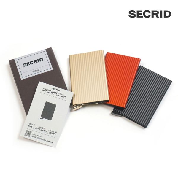 SECRID セクリッド SECRID カードケース p.cardptotector cfl オレン...