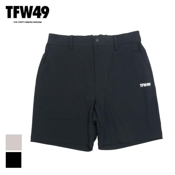 TFW49 ティーエフダブリュー49 ショートパンツ ベージュ ブラック M L t07261001...
