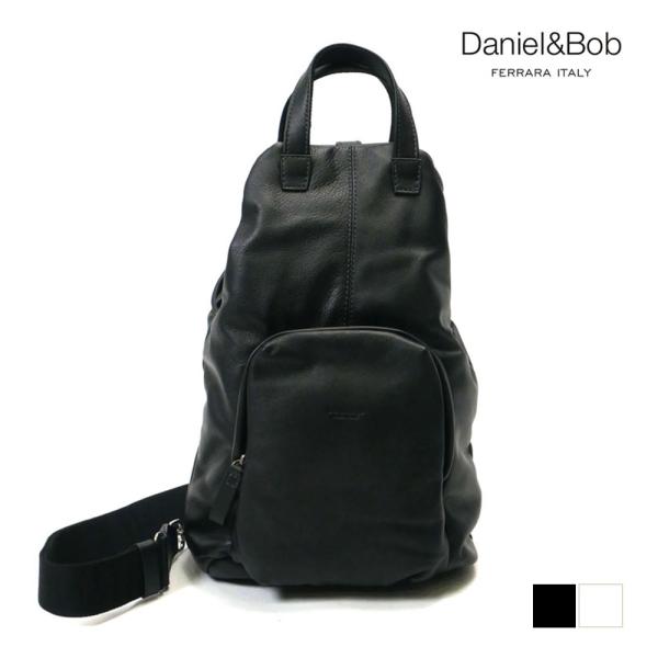 Daniel&amp;Bob ダニエルアンドボブ MONO RUCK ボディーバッグ レザー  u566-2...