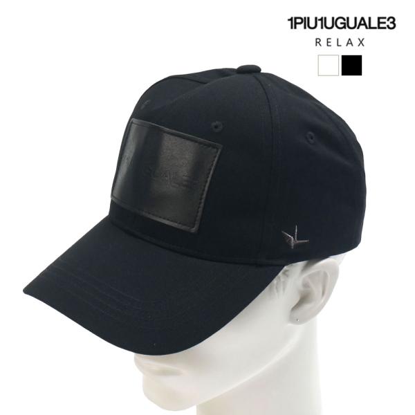 1PIU1UGUALE3 RELAX ウノピゥウノウグァーレトレ リラックス パッチ キャップ ホワ...