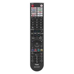 シャープ SHARP 【0106380615】 テレビ用 リモコン（010 638 0615）