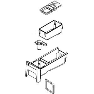 シャープ SHARP 【2103150328】 洗濯機用 洗剤ケース（210 315 0328） リ...