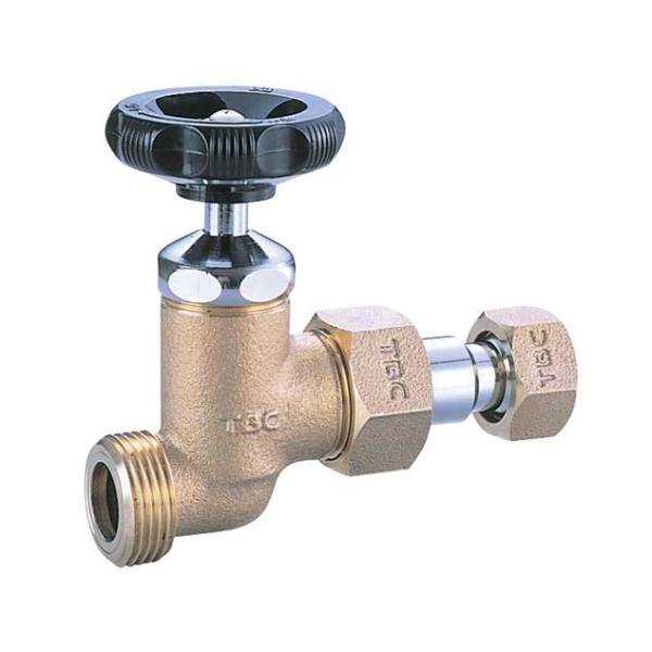 タブチ TBC TABUCHI  【24130200】 デル止水横 丸ハンドル デル止水栓 横形丸形...