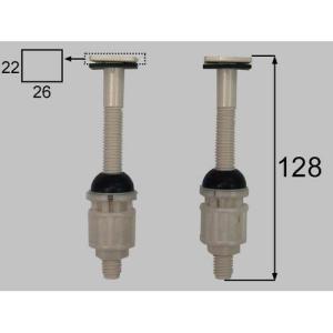 ゆうパケット対応可 INAX トイレ 温水洗浄便座 シャワートイレ 取り付けボルト 2本入り トイレ部品 303-1005A｜up-b