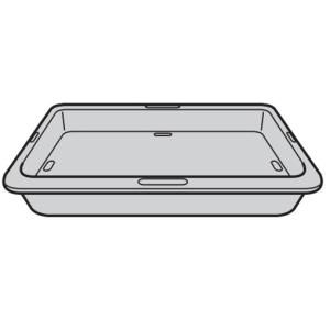 【純正品】東芝　石窯ドーム　オーブン　角皿 325GP010 TOSHIBA 325GP010 東芝 電子レンジ 角皿 : 商材館 Yahoo!店 - 通販