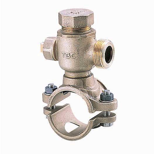 タブチ TBC TABUCHI  【41040401-25】 ボールサドル 水検 TBC形サドル付分...