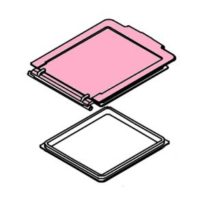 東芝部品：柔軟剤タンクフタ/42042892ドラム式洗濯乾燥機用〔15g-1