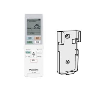 パナソニック Panasonic インバーター冷暖房除湿タイプ ルームエアコン リモコン リモコンホ...
