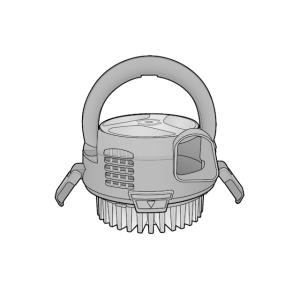 パナソニック Panasonic スティックタイプ掃除機 ダストケース ふた AMV98H-F80Q