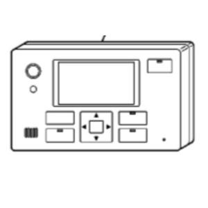 パナソニック Panasonic エコキュート 部品 コミュニケーションリモコン 浴室リモコン CWA75C4105A1｜up-b
