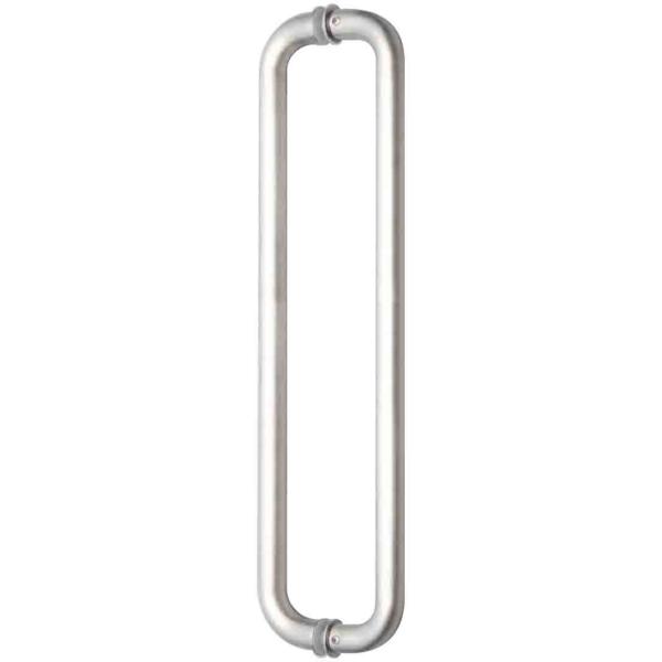 クマモト アプラス APLUS ステンレスパイプハンドル ヘアーライン仕上 D-530-600-HL