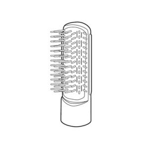 パナソニック Panasonic くるくるドライヤー 毛先キャッチブローブラシ ビビッドピンク EHKA1AVP7617 ※本体ではありません｜up-b