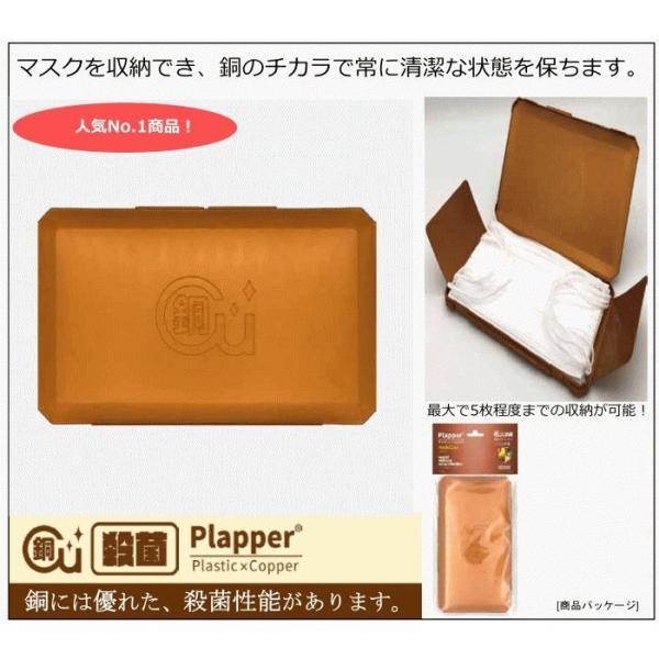 ゆうパケット対応可 第一精工舎 Plapper プラッパー マスクケース 銅配合特殊プラスチック F...