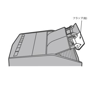 パナソニック Panasonic 衣類乾燥除湿機 フラップ 右 FCW8300043