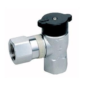 藤井合金製作所 機器接続ガス栓 L型 RC1/2ｘRC1/2 都市ガス用 FV622B