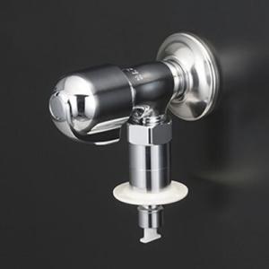 KVK 洗濯機用水栓 K115CP2 とめるぞう付／ホースワンタッチ接続