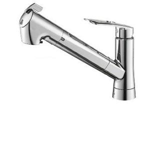 SANEI 三栄水栓 シングル浄水器付ワンホールスプレー混合栓【K87580JV