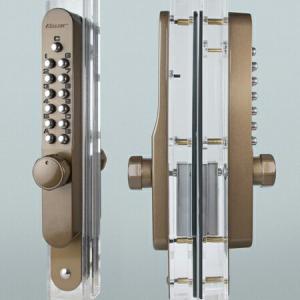 ドア用防犯用品 カギ 暗証番号 KEYLEX 長沢製作所 玄関 キーレックス