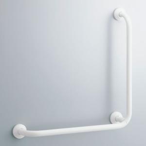keiko　2個セット　大便器用手すりKF-525AE70J/WA 大便器用手すり（壁床固定式） | 水まわりアクセサリー - LIXIL