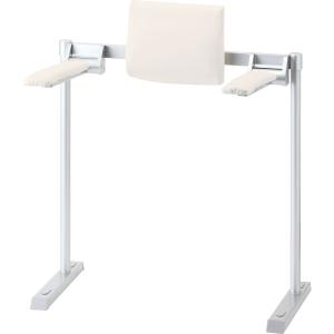 トイレ手すり KFC-292E ベージュ LIXIL（リクシル） トイレ用肘 掛け手すり 背もたれ付 KFC-292EU2