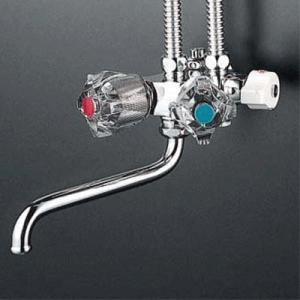 ★新品・未使用★KVK ソーラー２ハンドル混合水栓　KM50NC　送料無料 KVK 混合栓 KVK KM50NC ソーラー2ハンドル混合栓 専用形 型1構造